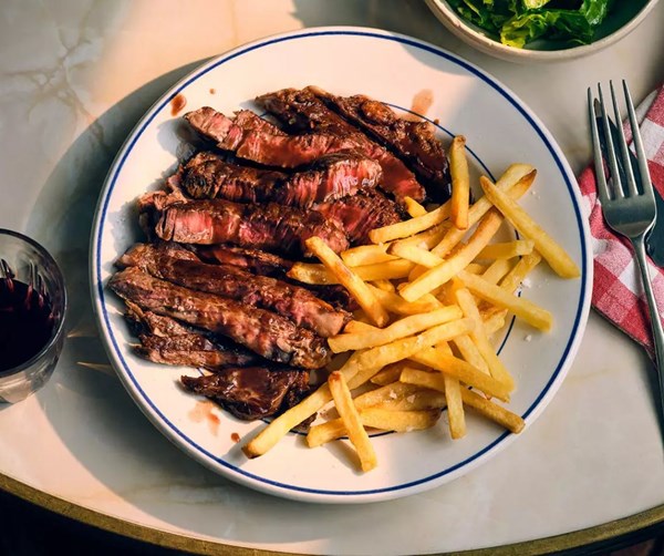 Steak à l'échalote