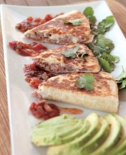 Steak and chili quesadilla