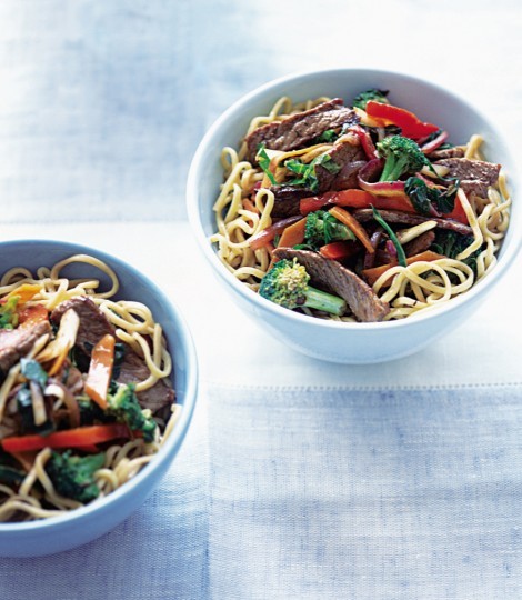 Steak and five-spice stir-fry