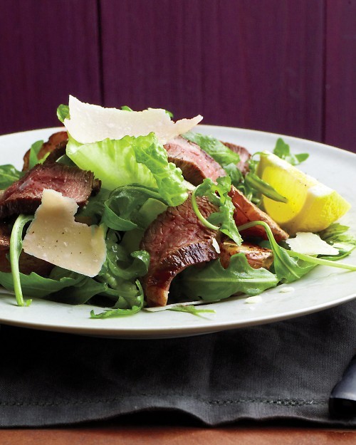 Steak and potato salad