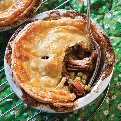 Steak and Stilton pies 