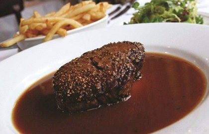 Steak au poivre