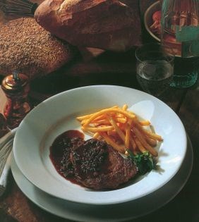 Steak au poivre