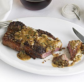Steak au poivre