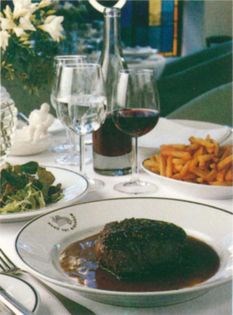 Steak au poivre [Simon Hopkinson]