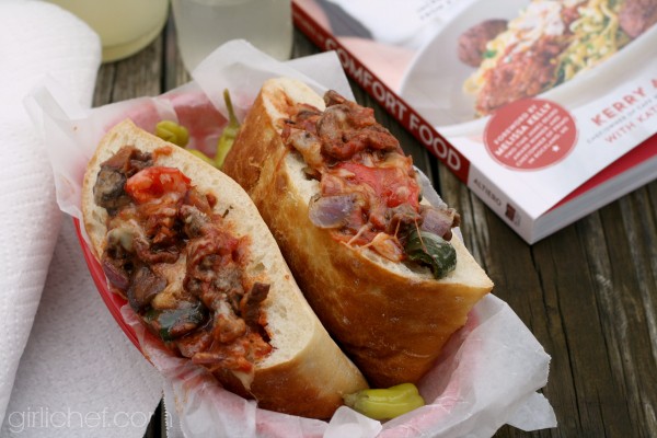 Steak bomb sandwich