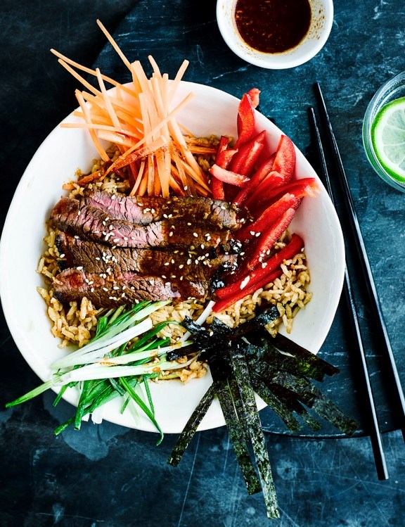 Steak bulgogi bowl
