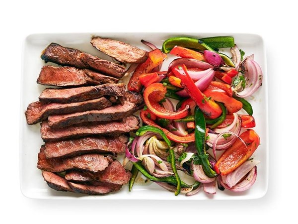 Steak fajitas 