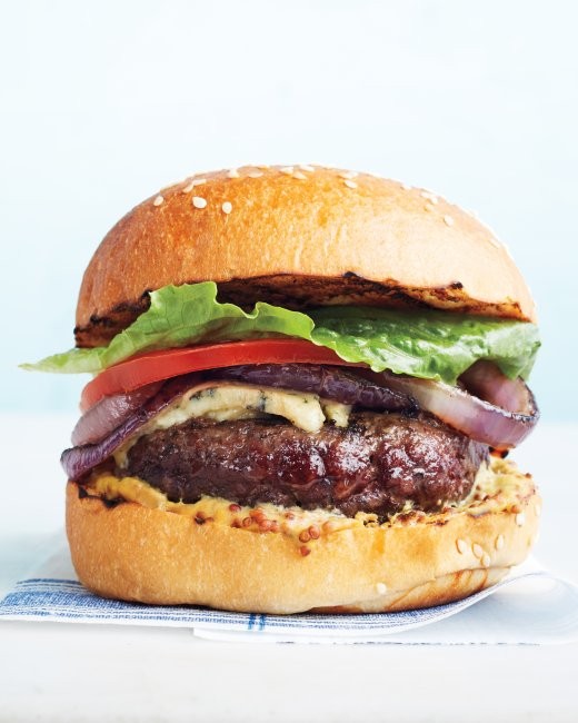 Steak-house burger