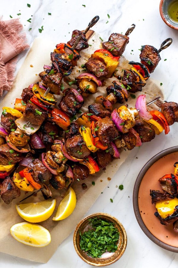 Steak kabobs