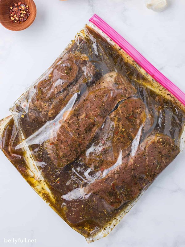 Steak marinade