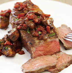 Steak pizzaiola