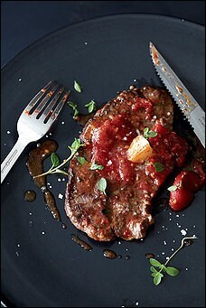 Steak pizzaiola
