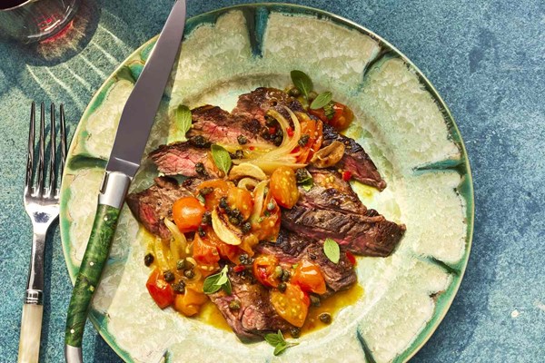 Steak pizzaiola