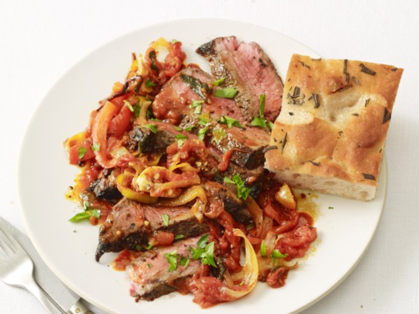 Steak pizzaiola