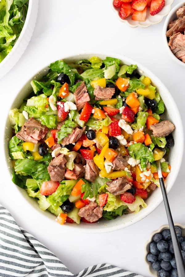 Steak salad