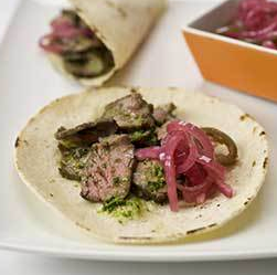Steak tacos