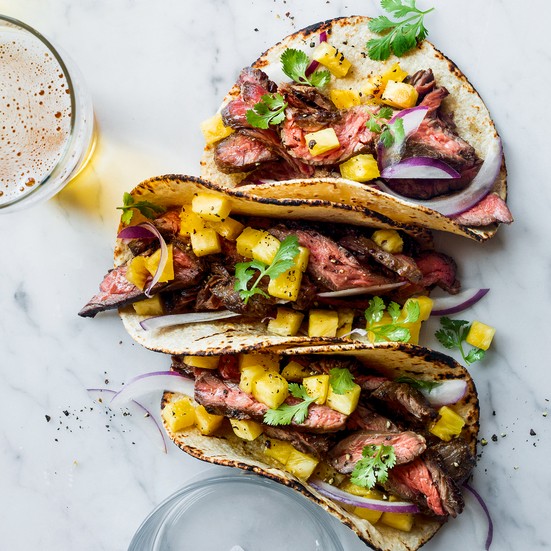 Steak tacos