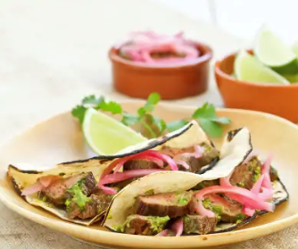 Steak tacos
