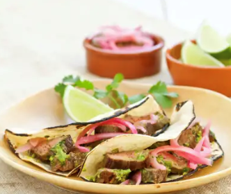 Steak tacos