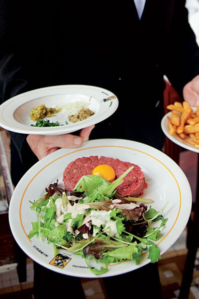 Steak tartare (Tartare de filet de boeuf)