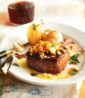 Steak with fried garlic (Filet Osvaldo Aranha)