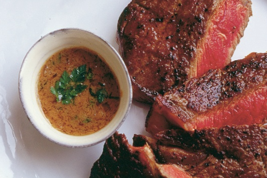 Steak with miso