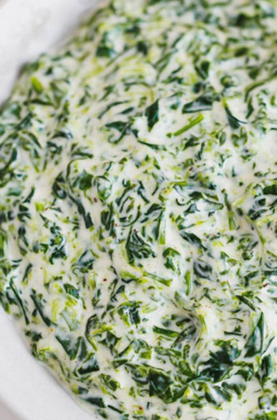 Steakhome creamed spinach