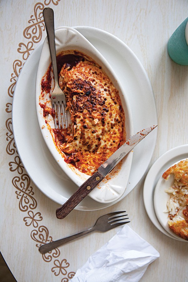 Steakhouse chicken Parmesan