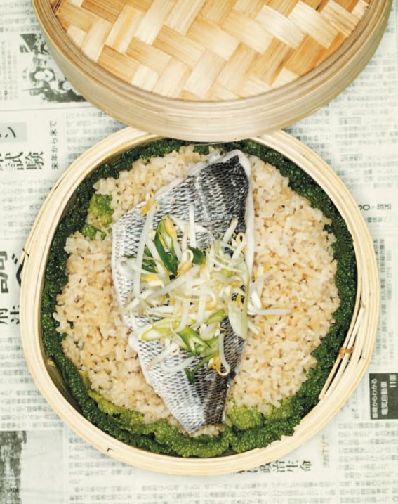 Steamed bream & rice 