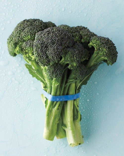 Steamed broccoli