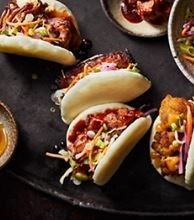 Steamed buns 4 ways