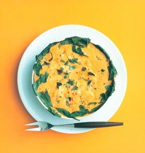 Steamed fish curry