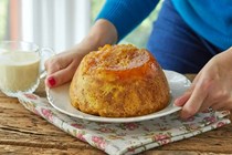 Steamed marmalade pudding