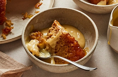Steamed marmalade pudding