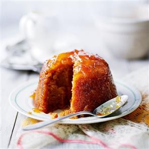 Steamed marmalade pudding
