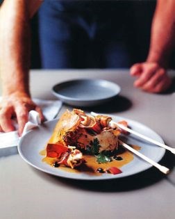 Steamed mud crab with black bean sauce