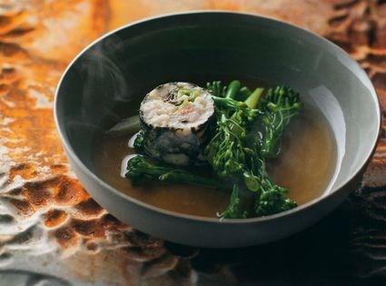 Steamed Murray cod rolls