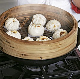 Steamed pork buns