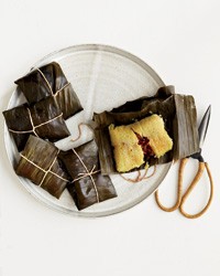 Steamed pork tamales
