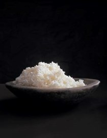Steamed rice