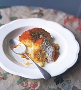 Steamed syrup pudding