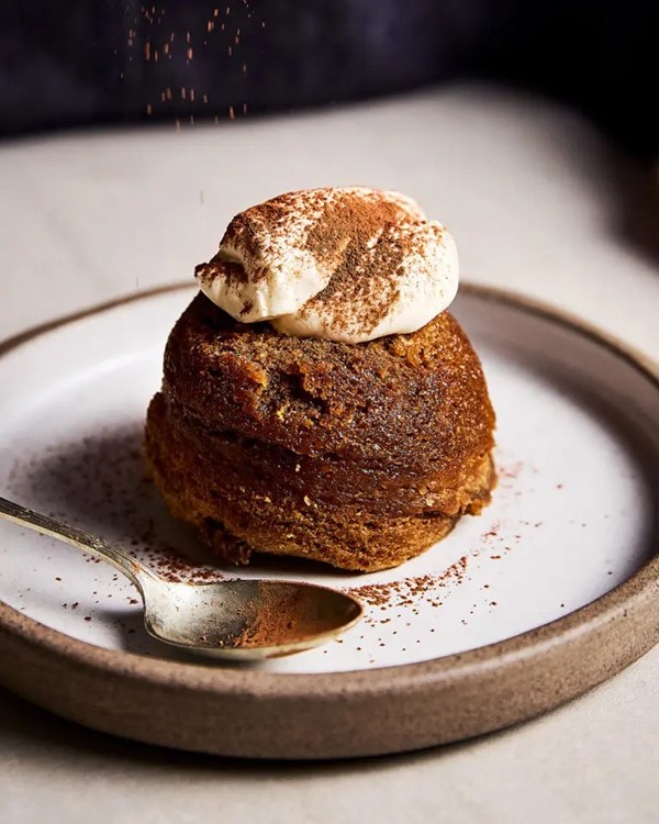 Steamed Vietnamese coffee cakes