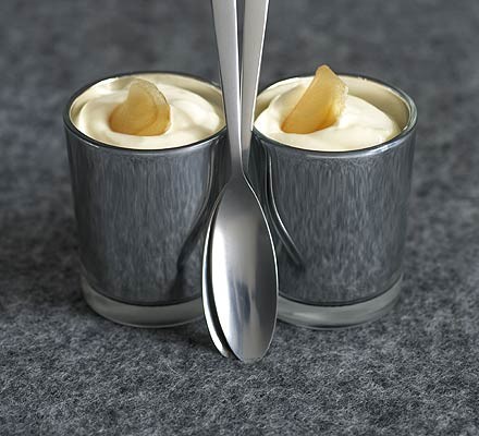 Stem ginger fool