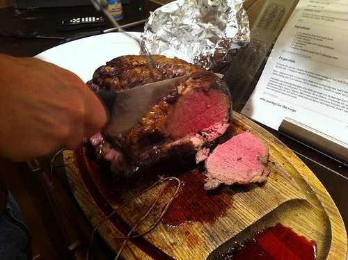 Steve’s legendary prime rib