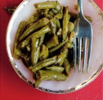 Stewed green beans
