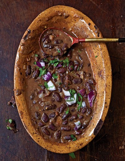 Stewed kidney beans (Mchuzi wa mbaazi)
