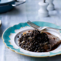 Stewed lentils