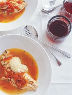Stewed snapper with crazy water