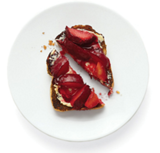 Stewed stone fruit